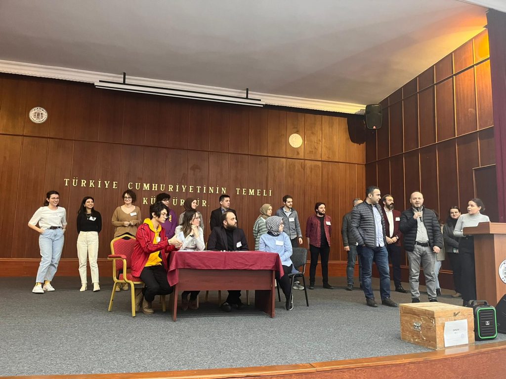 ÇAPAMDER etkinliğinden bir kare